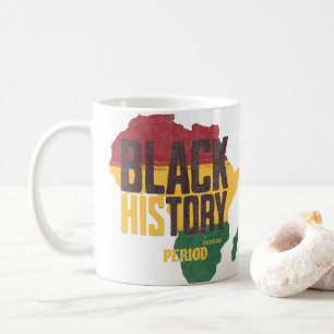 Vintage Black History Period  Pan-African Teacher Coffee Mug