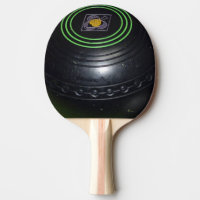 Vintage Black Lawn Bowl,
