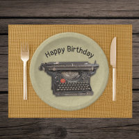Vintage Black manual Typewriter Tan for Writers