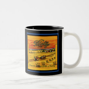 Vintage Blatz Beer Two-Tone Coffee Mug