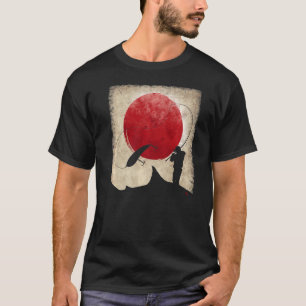Vintage Bloody Sunset Great Blacktip Shark Fishing T-Shirt