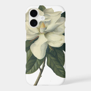 Vintage Blooming White Magnolia Blossom Flowers