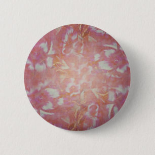 Vintage Blooms 6 Cm Round Badge