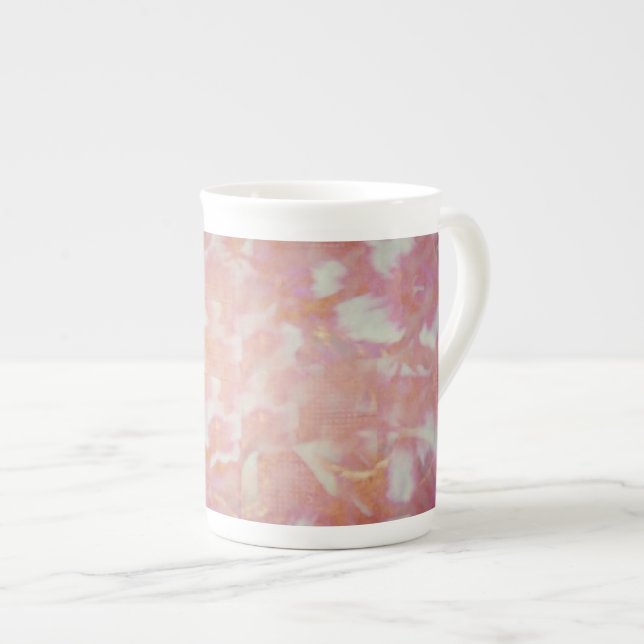 Vintage Blooms Bone China Mug (Front Right)