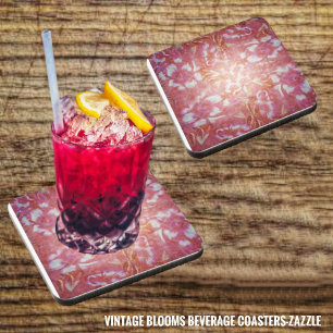 Vintage Blooms   Coaster