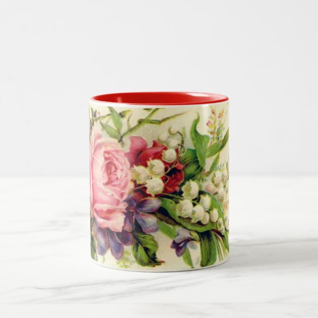 Vintage Blooms Mug (Center)