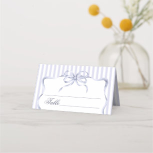 Vintage Blue Boy New to the Club Golf Baby Shower Place Card