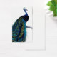 Vintage Blue Elegant Colourful Peacock (Desk)