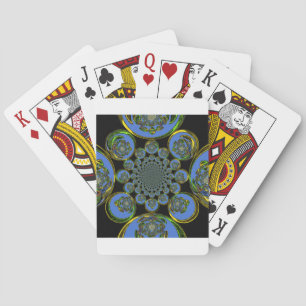 Vintage Blue Playing Cards