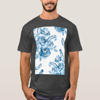 Vintage blue seamless pattern T-Shirt