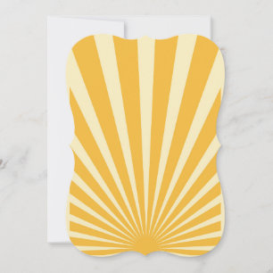 Vintage blue sunburst posters