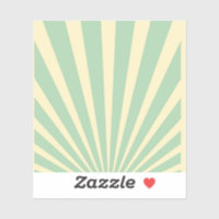 Vintage blue sunburst posters