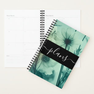 Vintage Blue Wildflowers Wedding Planner