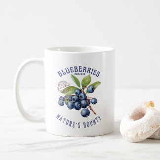 Vintage Blueberry – Botanical Fruit Coffee Mug