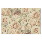 Vintage Blush Pink Roses Floral Pattern