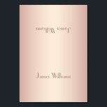 Vintage Blush Place Setting Cards<br><div class="desc">Custom simple vintage blush place setting cards with customisable text</div>