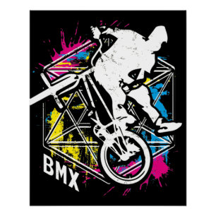 Vintage Bmx Bike - Bmx Poster - Bmx Apparel