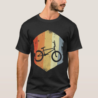 Vintage BMX Bike Drawing BMX Enthusiast Bicycle Mo T-Shirt