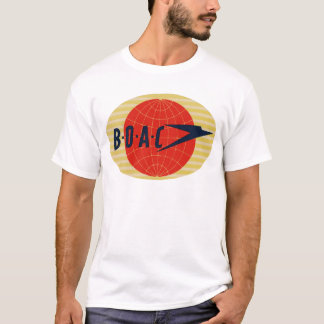 Vintage BOAC Airline Logo T-Shirt