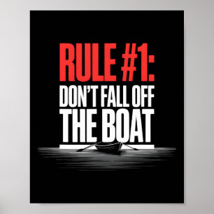 Vintage Boating Humor Sailor Nautical Retro Sailin Poster