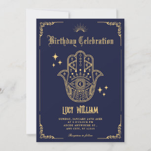 Vintage Bohemian art symbols  Invitation