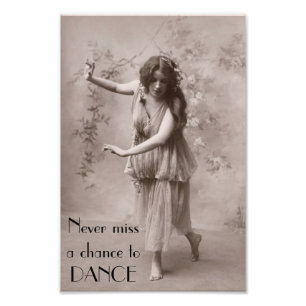 Vintage Bohemian Woman Photo Print