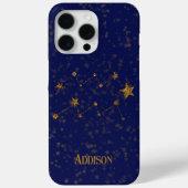 Vintage Boho Celestial Aquarius Star Sign Zodiac Case-Mate iPhone Case (Back)