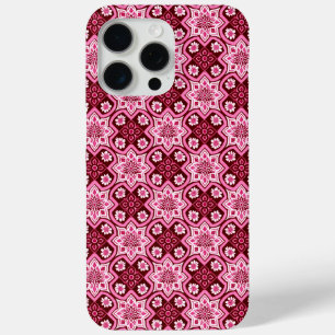 Vintage Boho Chic Floral Pattern iPhone 15 Pro Max Case