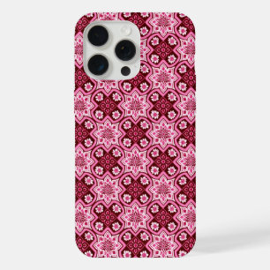 Vintage Boho Chic Floral Pattern iPhone 15 Pro Max Case