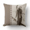 Vintage "Bon Voyage" Throw Pillow