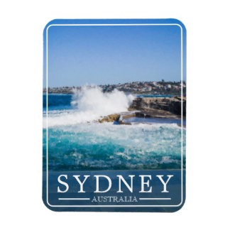 Vintage Bondi to Coogee Coastal Walk Magnet