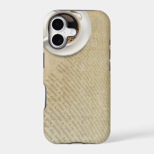 Vintage Book and Coffee iPhone 5 Case