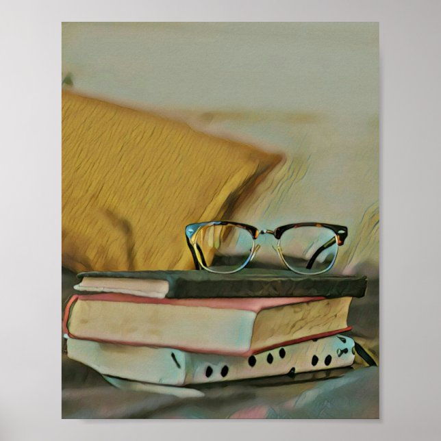 Vintage book artwork poster (Front)