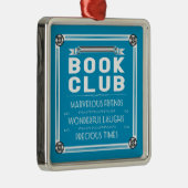 Vintage Book Club/Book Group Metal Tree Decoration (Right)