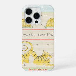 Vintage Book Coucou Les Voila Tiger iPhone 16 Pro Case