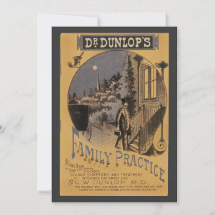 Vintage Book Cover Doctor Dunlop's Family Practice