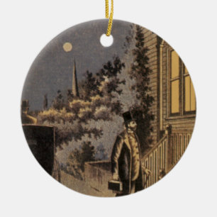 Vintage Book Cover Doctor Dunlop's Family Practice Ceramic Tree Decoration