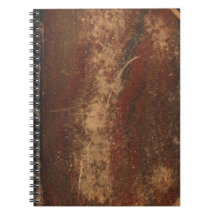 Vintage book cover, retro faux leather bound