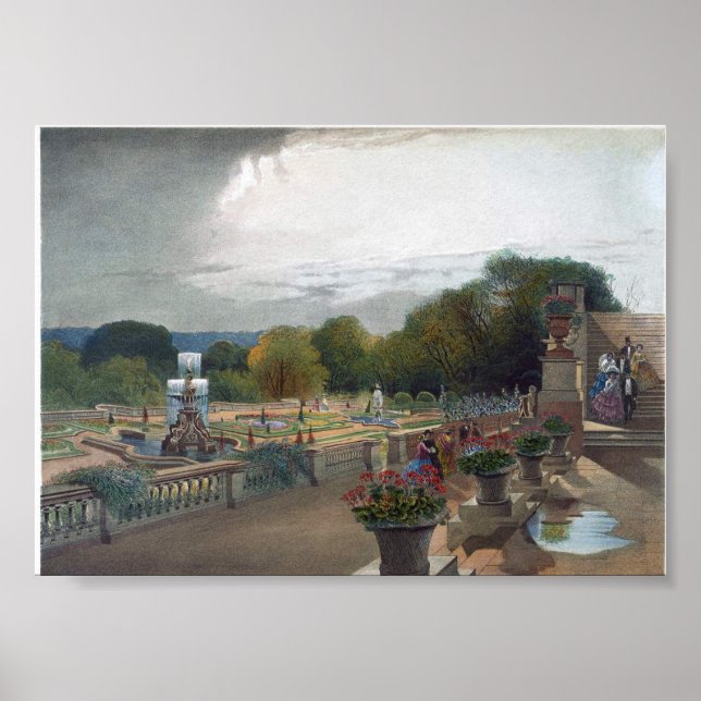 Vintage Book Illustration Poster (Front)