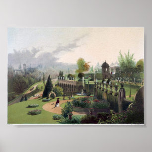 Vintage Book Illustration Poster