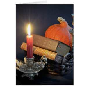 Vintage books and hourglass