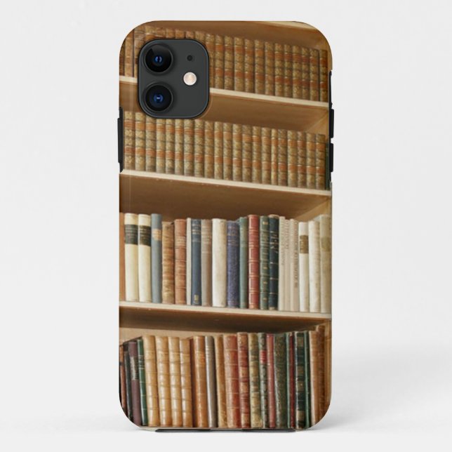 Vintage Books & BookShelf iPhone 5 Case (Back)