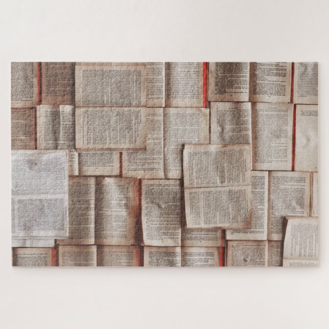 Vintage Books Jigsaw Puzzle (Horizontal)