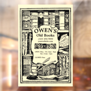 Vintage Books Library Bookstore Template