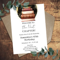 Vintage Books Next Chapter 40th Adult Birthday