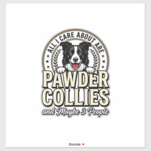 Vintage Border Collie Dog Lover Funny Shirt Design