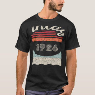 Vintage Born In 1926  96th Birthday  96 Years Old T-Shirt