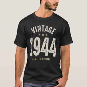 Vintage Born in 1944 - 78th Birthday Retro Classic T-Shirt