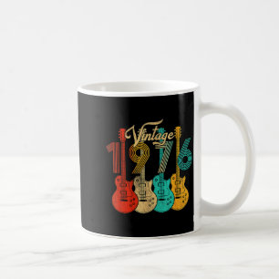 Vintage Born In 1976 50th Birthday 50 Years Old Gu Coffee Mug
