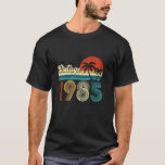 Vintage Born In 1985 Retro 40th Birthday Gift 40 Y T-Shirt<br><div class="desc">Vintage Born In 1985 Retro 40th Birthday Gift 40 Year Old</div>